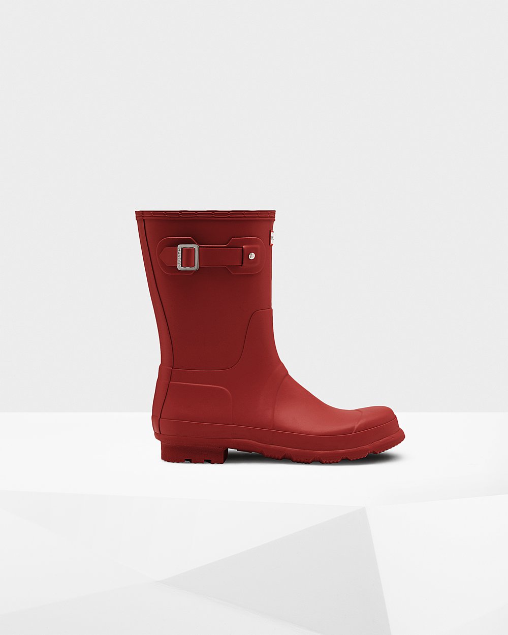 Botas De Cortas Hunter Hombre Rojas Original 503416-AOW